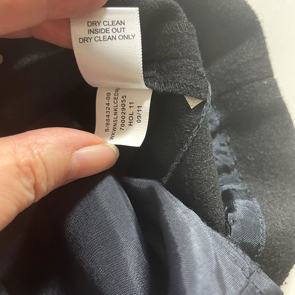 Banana Republic Gemstone‎ Collar Sleeveless Sheath Wool Blend Dress Size 6 - Picture 9 of 10